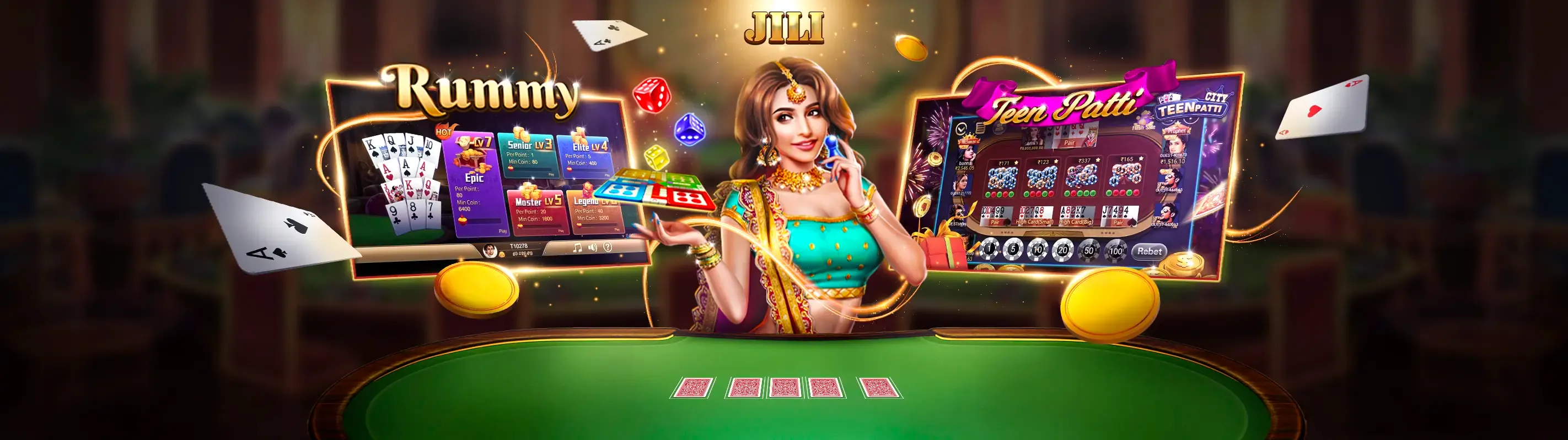 Bàn chơi Baccarat trực tuyến tại ae789 nhà cái với người chia bài thật